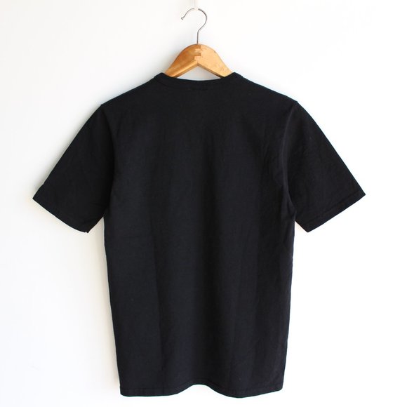 Champion Black Embroidered Crew Neck Tee - Picture 2 of 6